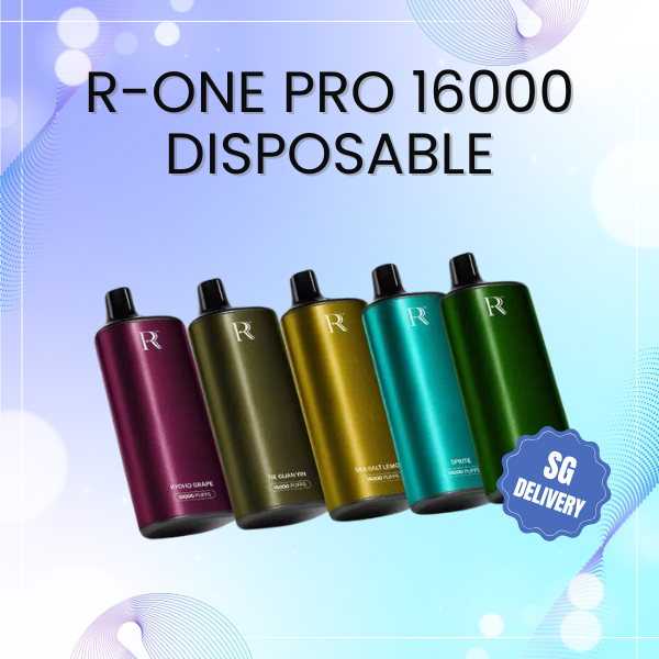R-one Pro 16000 Disposable Vape with Smart LED Display Screen