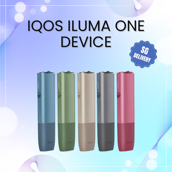 IQOS ILUMA ONE pocket-sized heated tobacco device in Moss Green