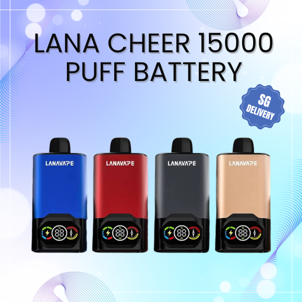 Lana Cheer 15000 Puffs Rechargeable Vape Battery Device