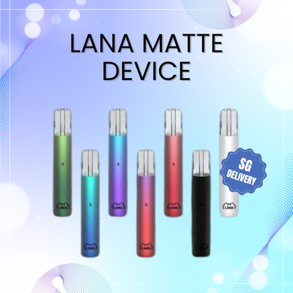 Lana Matte Device sleek anodized aluminum body front view