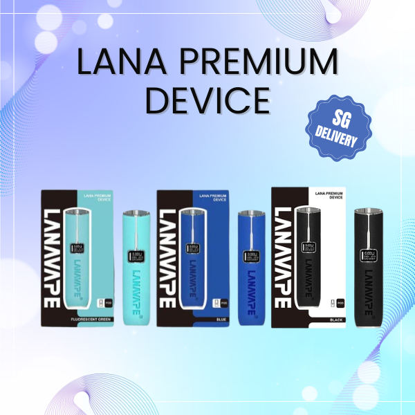 Lana Premium Device in black leather finish with USB Type C port
