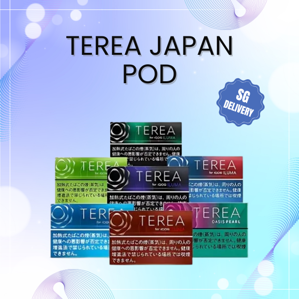 Authentic Terea Japan Pods pack for IQOS ILUMA Smartcore Induction System