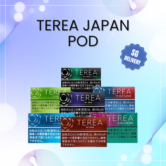 Authentic Terea Japan Pods pack for IQOS ILUMA Smartcore Induction System