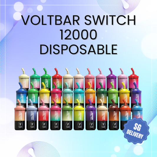 Voltbar Switch 12000 Puffs prefilled pod starter kit with rechargeable battery  